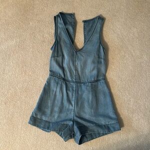 rag & bone Indigo Mojave Romper NWT